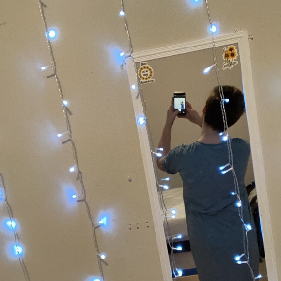 Blue Night dress - Picture 3 of 5